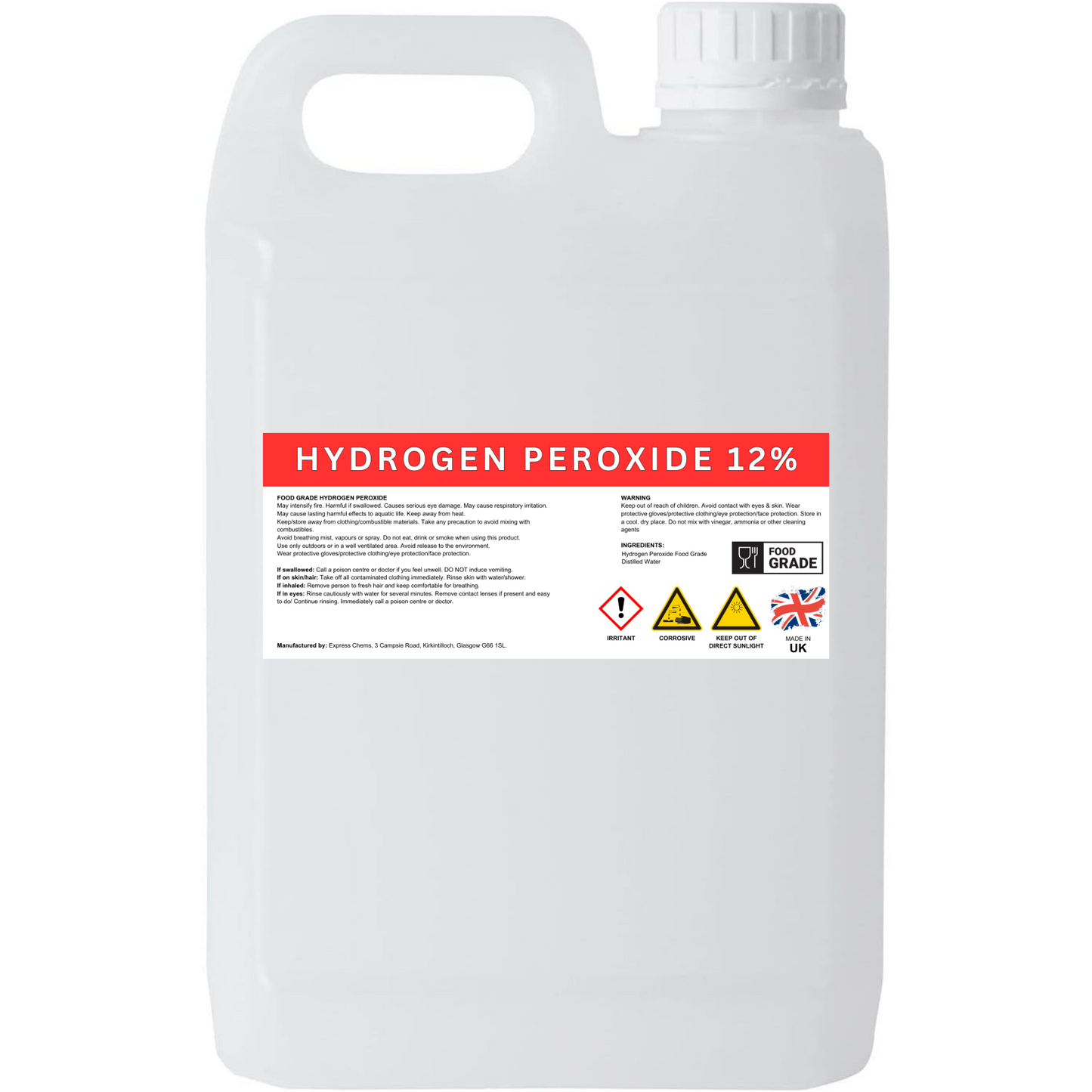 Hydrogen Peroxide - 12%