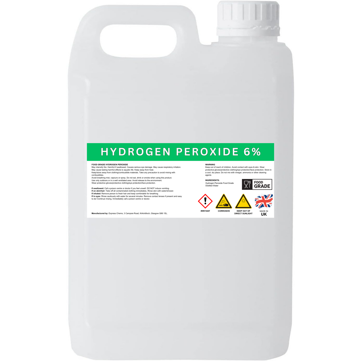 Hydrogen Peroxide - 6%