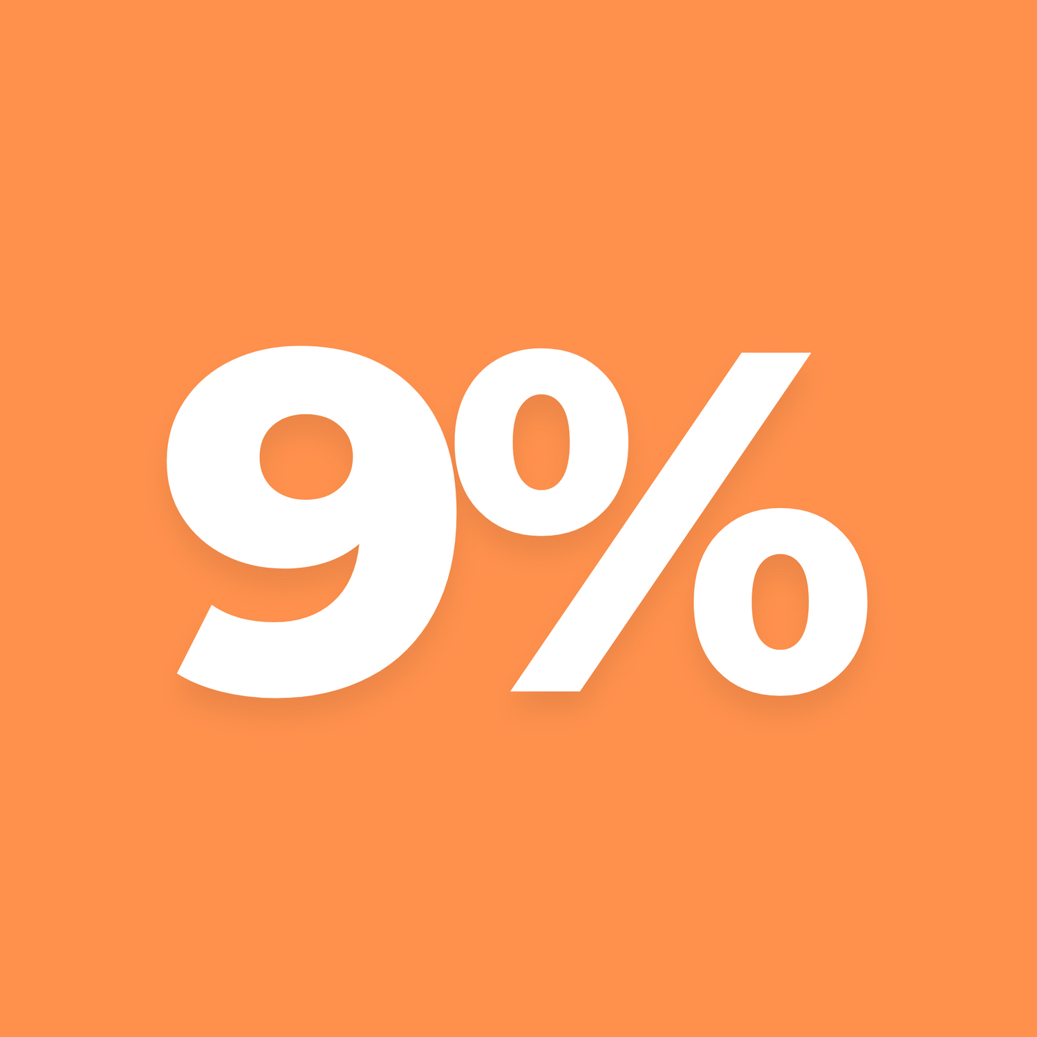 9%