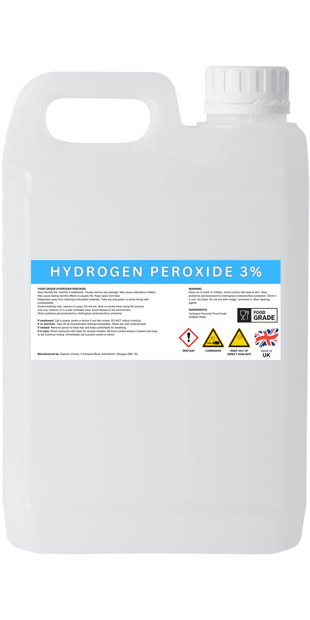 Hydrogen Peroxide - 3%